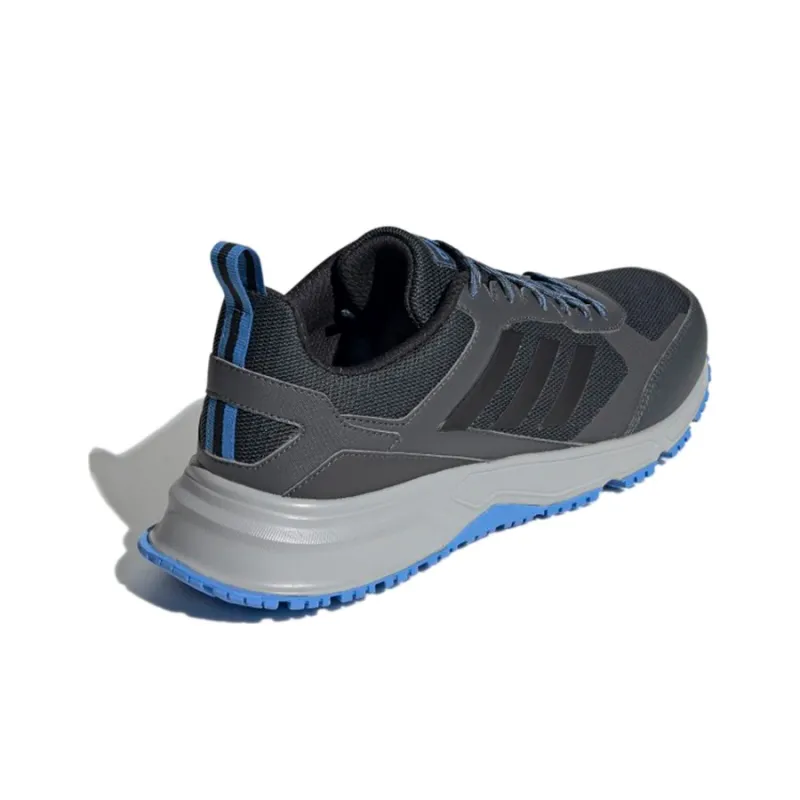 Adidas Rockadia Trail 3.0 Breathable Low-Top Running Shoes Men's Black Gray-3