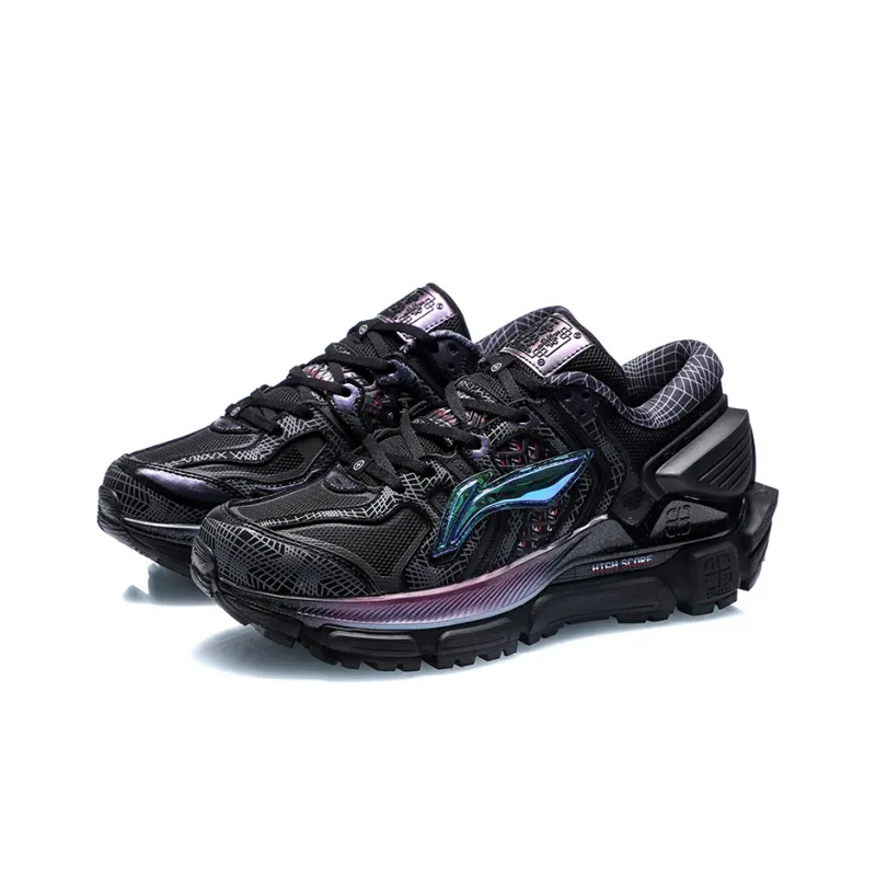 LiNing Kuafu Casual Shoes Men Low Top Black-2