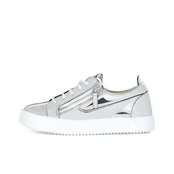 Giuseppe Zanotti Metallic Zipped Sneakers Women's