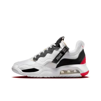 JORDAN MA2 White University Red Light Smoke Grey Black Women's