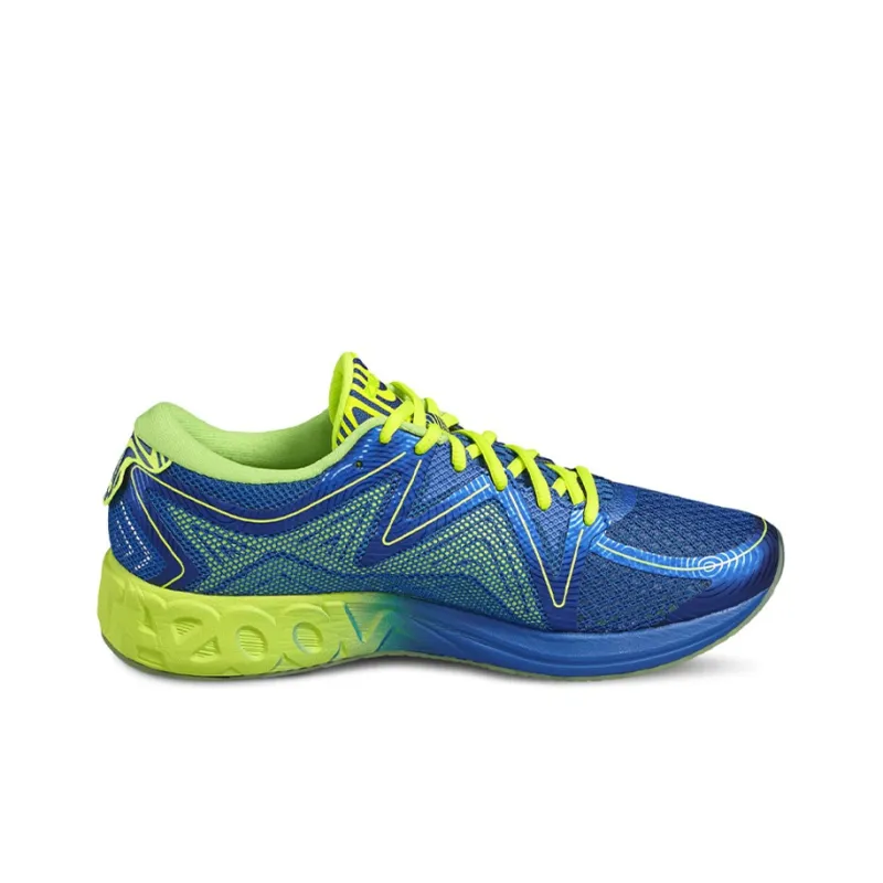 Asics Noosa FF Wear Resistant Low Top Running Shoes Men's Blue Yellow-1