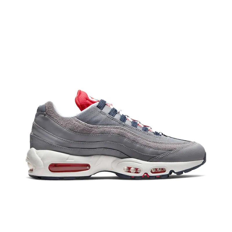 Nike Air Max 95 Grey Navy Crimson-1