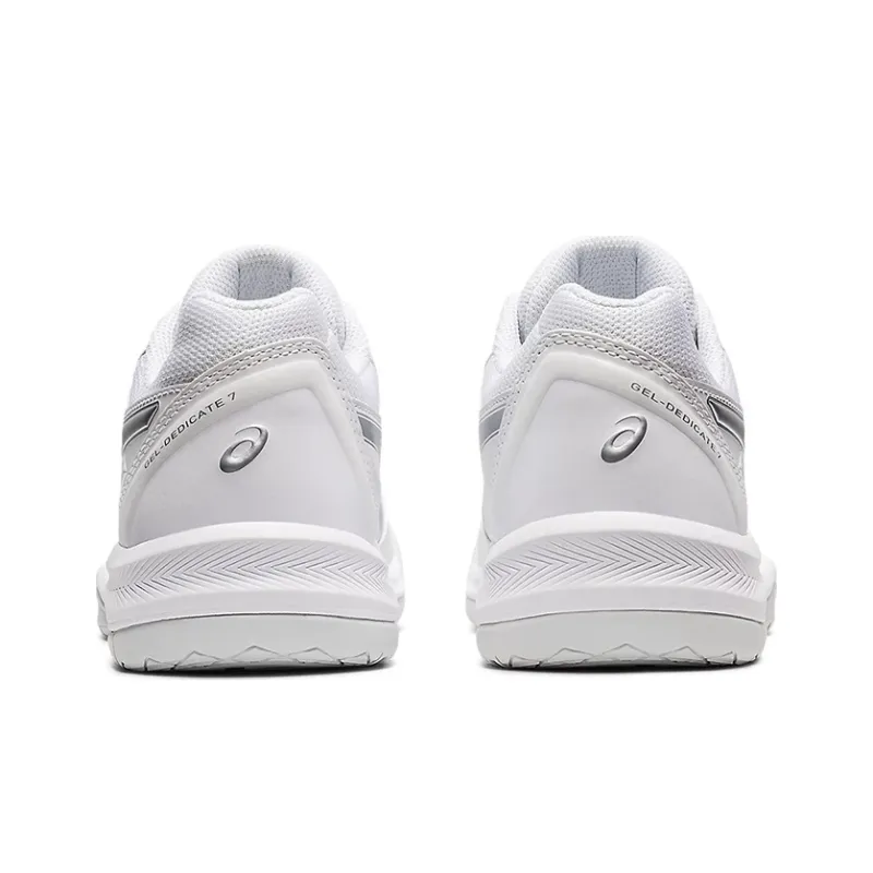 Asics Gel Dedicate 7 'White Pure Silver' Women's-4