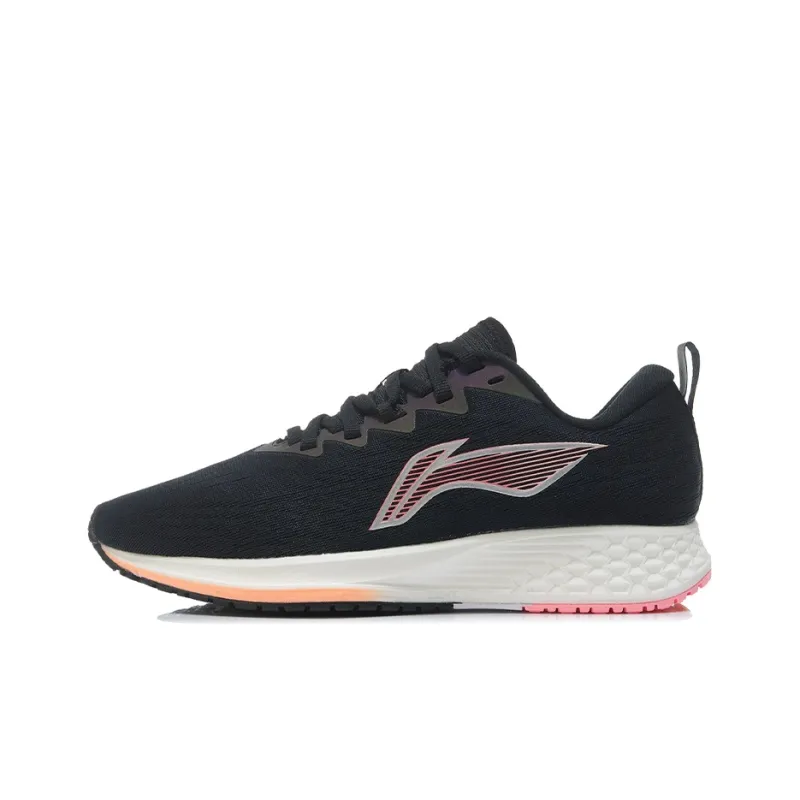 LINING Dark Horse 4 'Black Neon Soft Orange' Women's-0