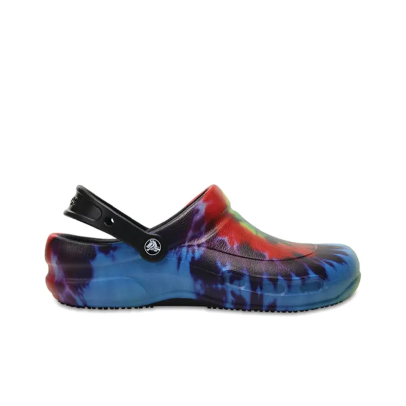 Crocs Bistro Graphic Clogs 'Blue Multi'-1