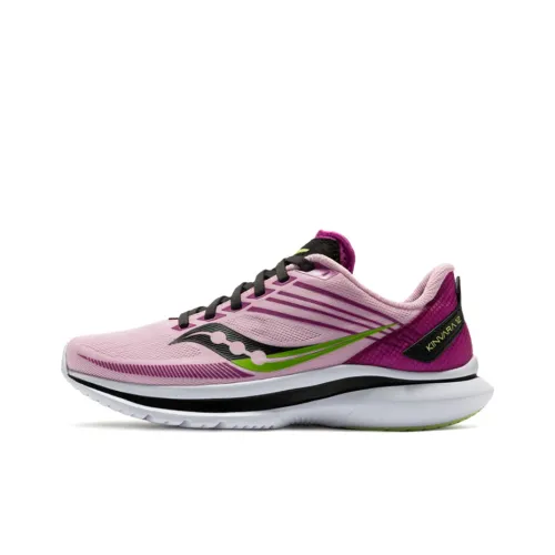 saucony Kinvara 12 Big Kid 'Pink Purple'