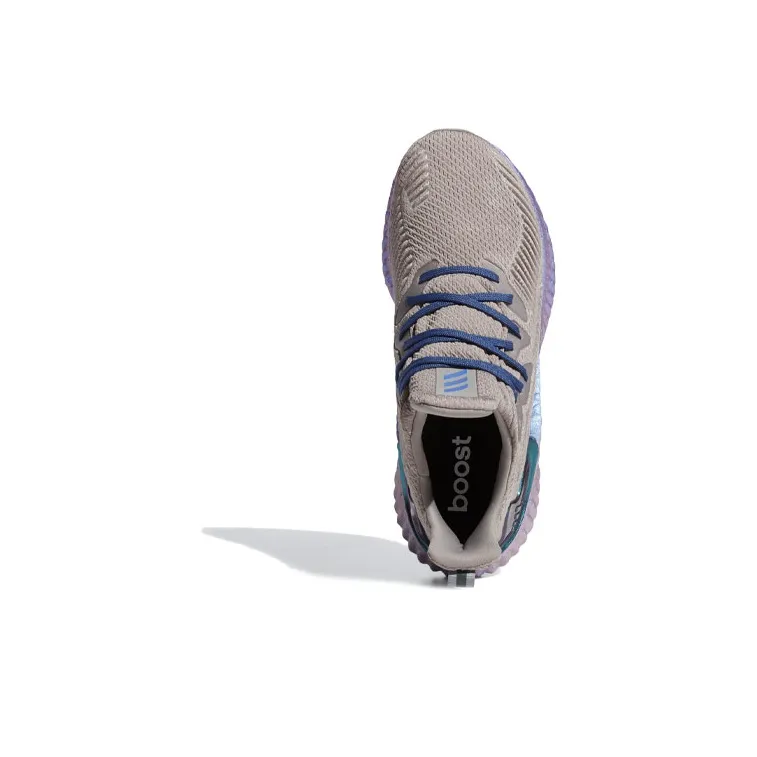 Adidas Alphaboost Grey Iridescent Boost-3