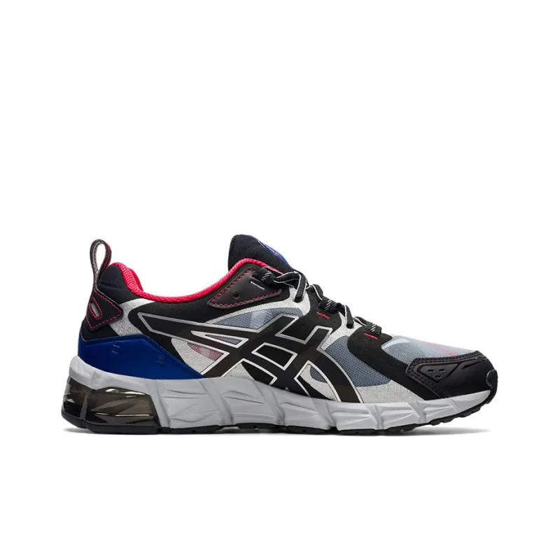 Asics Gel-Quantum 180 Cushioned Wear-Resistant Slip-Resistant Low-Top Sports Running Shoes Men's Graphite White-1
