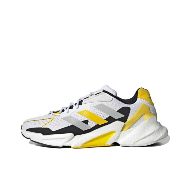 Adidas X9000l4 Durable Cushioning Low-Top Running Shoes Men's White Yellow Black-0