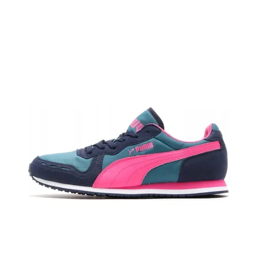 PUMA Cabana Racer Running Shoes Women's Low-Top Blue/Pink