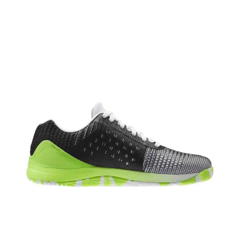 Reebok Nano 7.0 CrossFit Weave Wear-Resistant Slip-Resistant Lightweight Low-Top Running Shoes Women's Gray Green-1