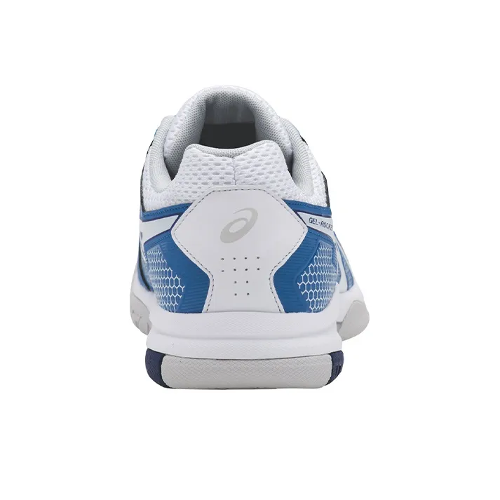 Asics Gel Rocket 8 Abrasion Resistant Low Top Running Shoes Men's Blue White-3