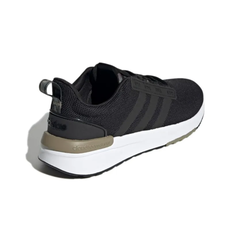 Adidas Neo Racer TR21 Wear-resistant Non-slip And Breathable Low-Top Marathon Running Shoes Men's Carbon Black-3