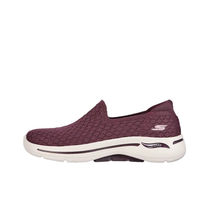 Skechers Go Walk Arch Fit Casual Shoes Women's Low-Top Burgundy-0