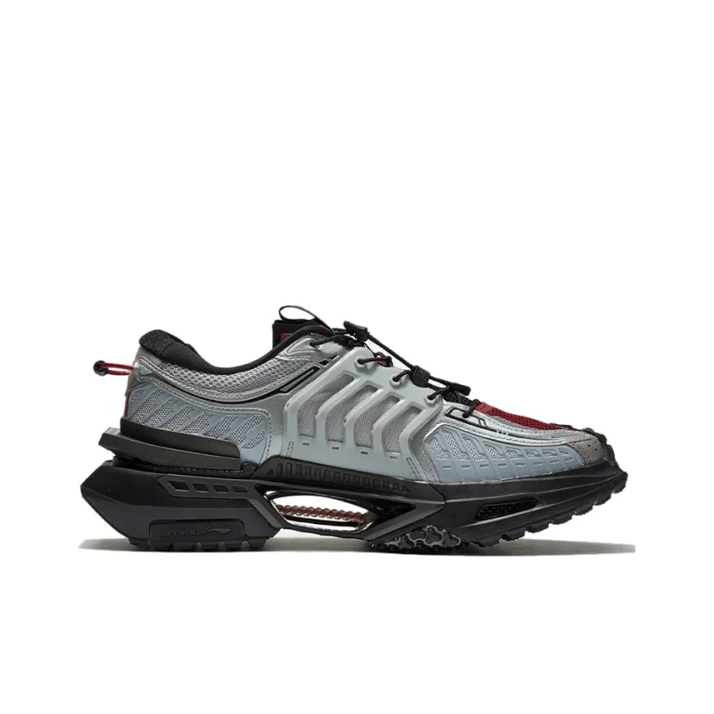 LiNing Xuankong Casual Shoes Women's Low Top Bull Red/Brick Gray/Black-1