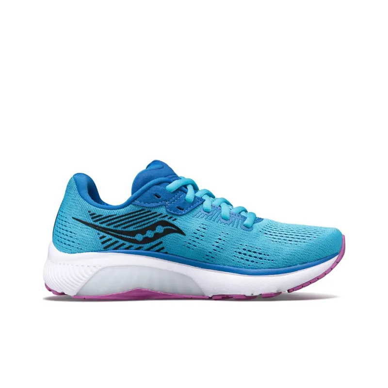 Saucony Guide 14 Running Shoes Women's Low-Top Blue/White/Black/Purple-1