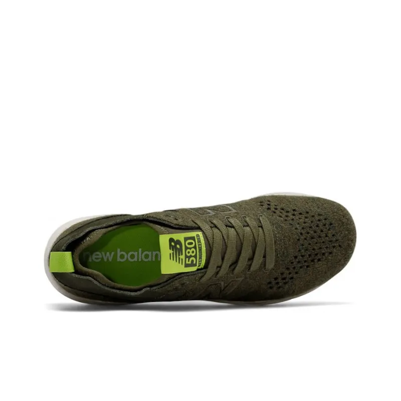 New Balance 580 Re Engineered Wool Olive Green-2