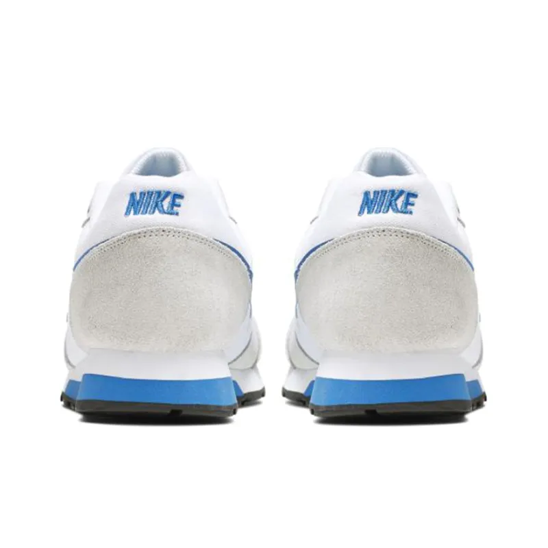 Nike MD Runner 2 Cushioned Slip Resistant Low Top Running Shoes Men's Blue White Gray-3