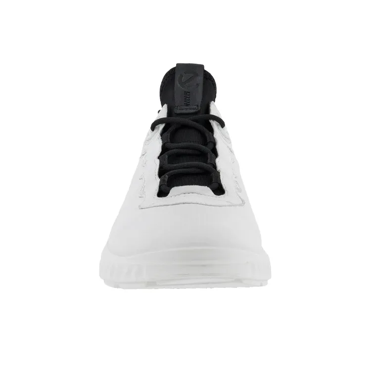 Ecco ATH 1FM L Cushioning, Slip Resistant, Abrasion Resistant Coverage Low Top Casual Shoes Men's Black White-3