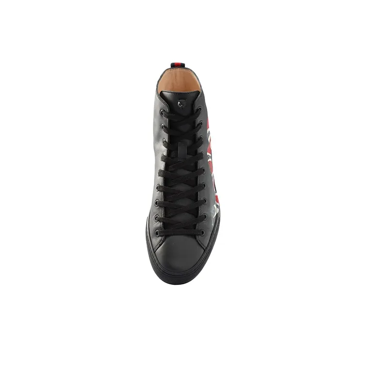 GUCCI Leather High Top 'Snake'-3