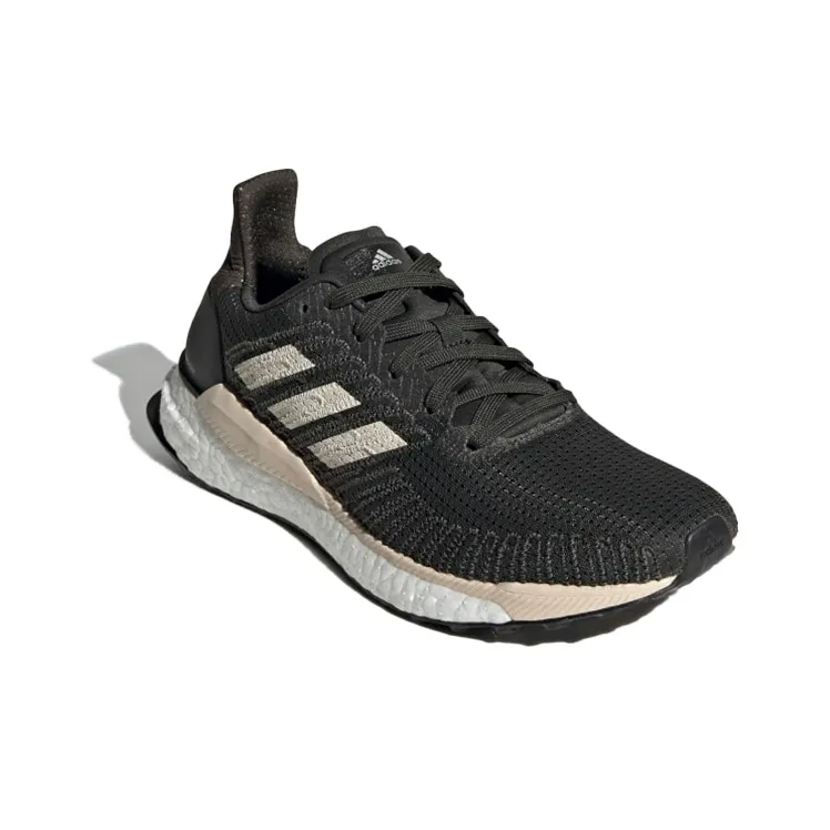 Adidas Solarboost 19 Running Shoes Women's Low-Top Black/Pink-2