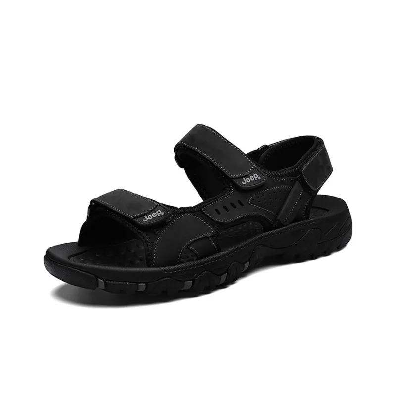 Jeep River Trekking Shoes Men's Black-2