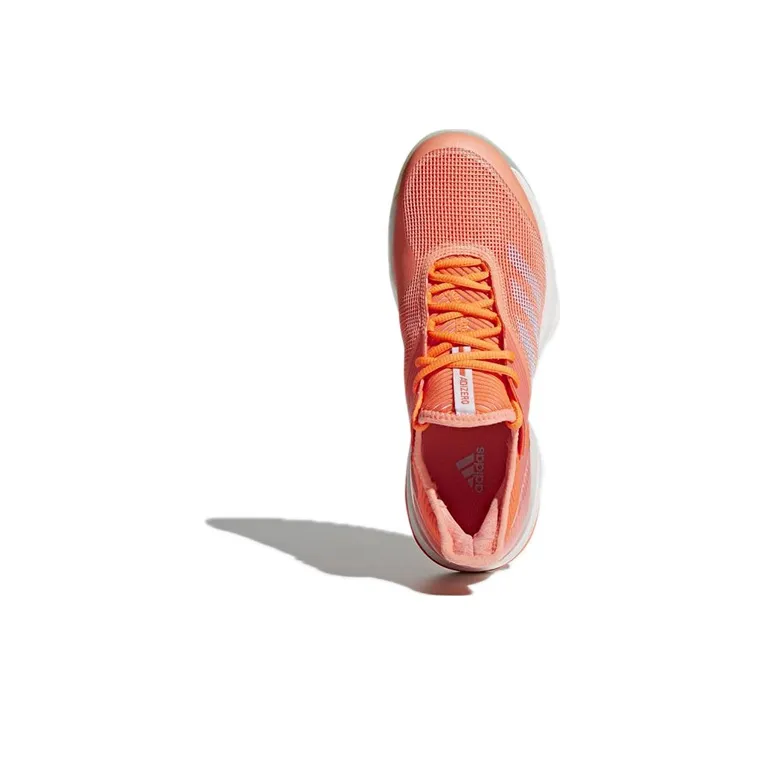 Adidas Adizero Ubersonic 3.0 'Orange White' Women's-4