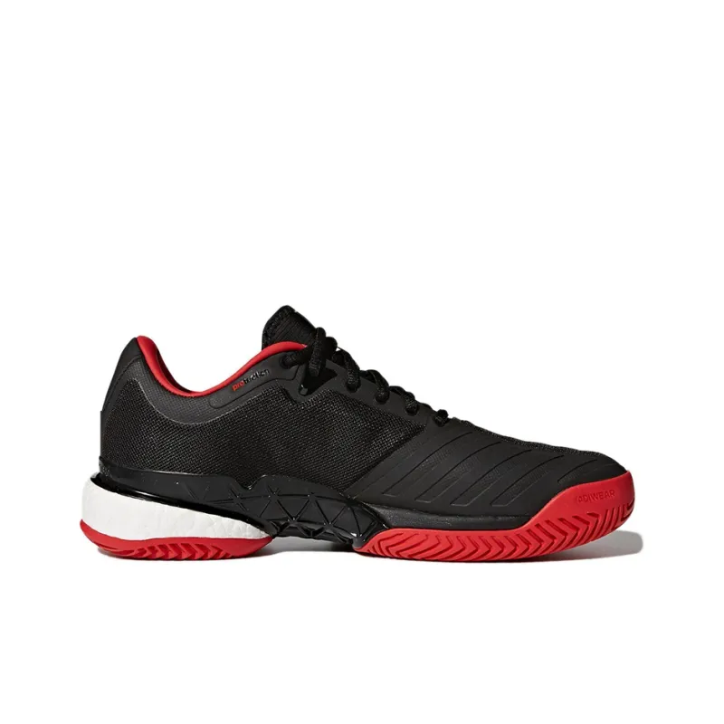 Adidas Barricade 2018 Boost 'Black Scarlet'-1
