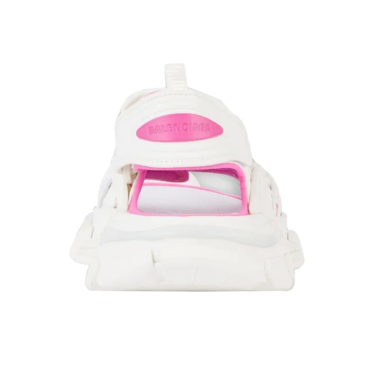 Balenciaga Track Sandals 'White Pink' Women's-4