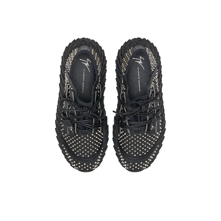 Giuseppe Zanotti Platform Stud embellished Sneakers-4