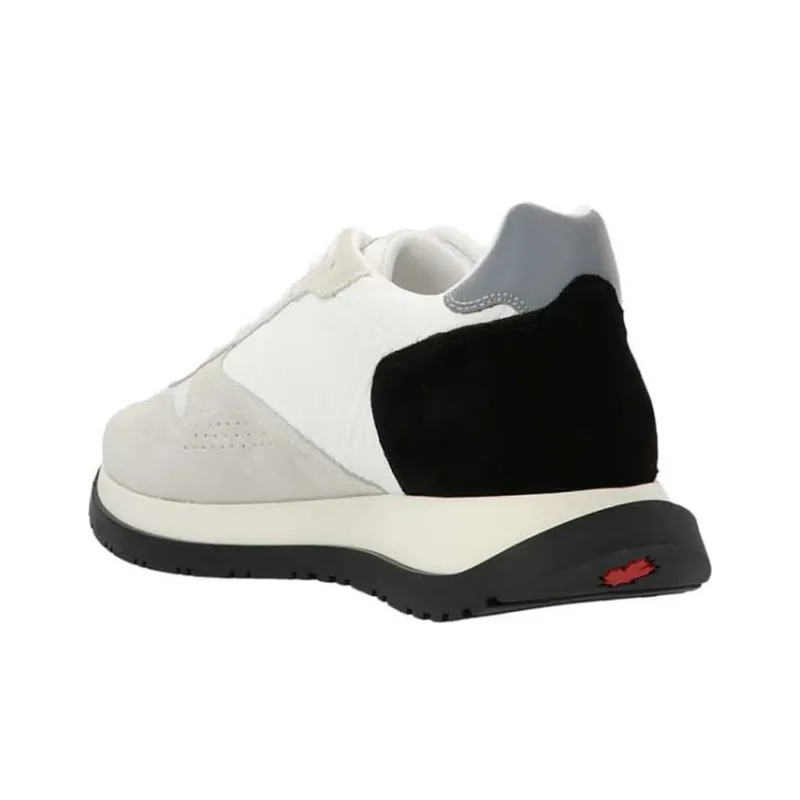 DSQUARED 2 Icon Running Low Top Casual Shoes Men's White-2