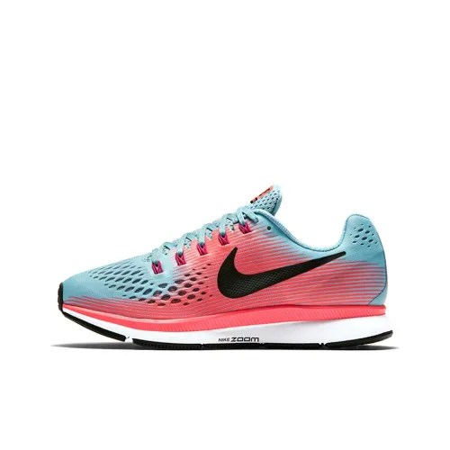 Nike Air Zoom Pegasus 34 Mica Blue Racer Pink Women's