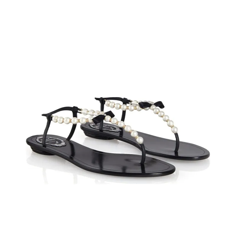 RENE CAOVILLA Eliza Sandal Women's Black-2