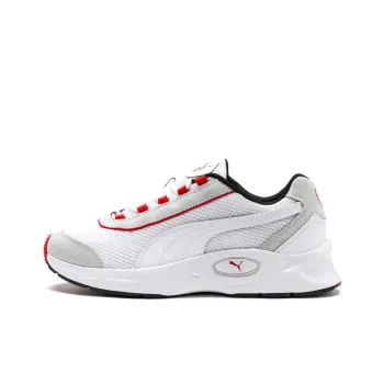 PUMA Nucleus Lux Low Top White/Grey/Red