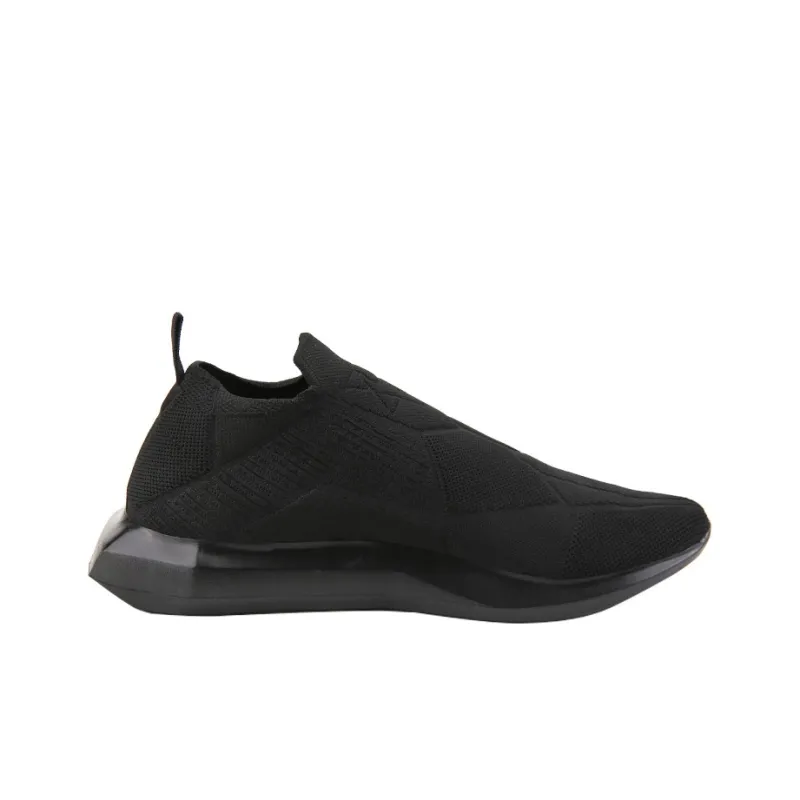 NORVINCY Breathable Low Top Running Shoes Unisex Black-1