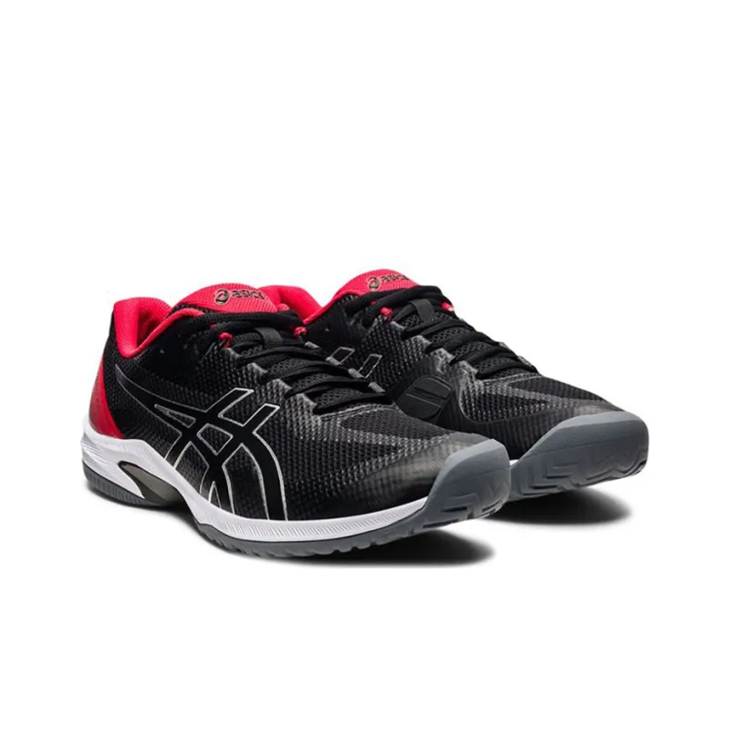 Asics Court Speed Ff 'Black Grey Red'-2