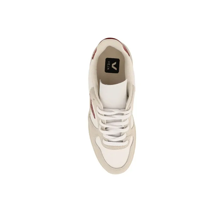 VEJA V-10 B-Mesh Low-Top Stylish Skateboarding Shoes Women's White-2
