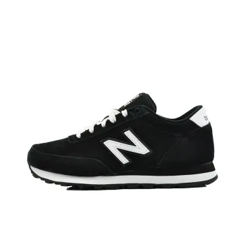 New Balance 501 Series Breathable Wear resistant Non Slip Low Tops Retro Black White Women's