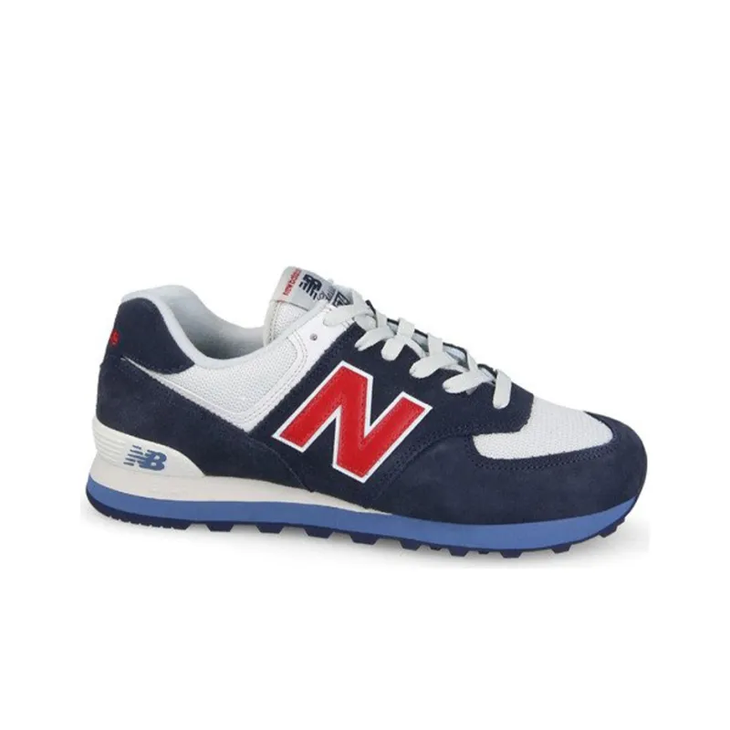 New Balance 574 Classic Core Plus Navy Red-1