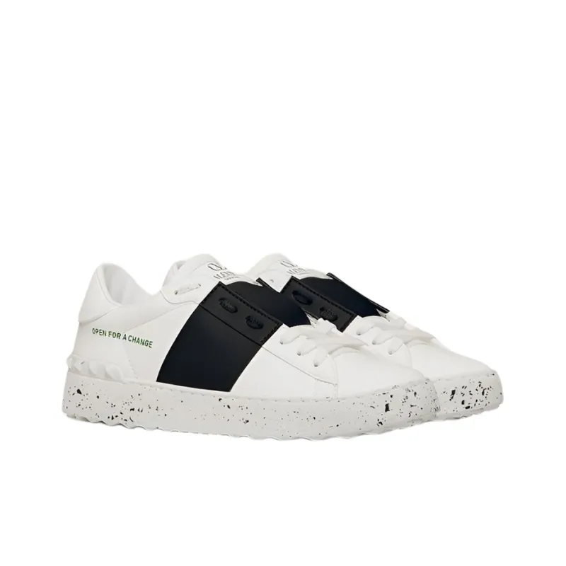 Valentino Women's Open For A Change Sneaker 'White Black' Women's-2