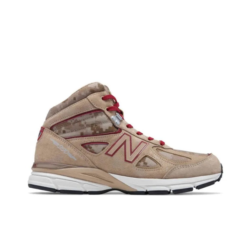 New Balance 990v4 Mid Tan Camo-1