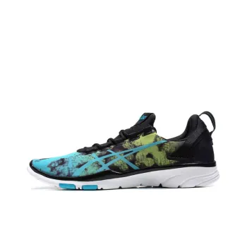 Asics Gel-Fit Sana 2 Wear-Resistant Breathable Slip-Resistant Low-Top Running Shoes Women's Cerulean Black