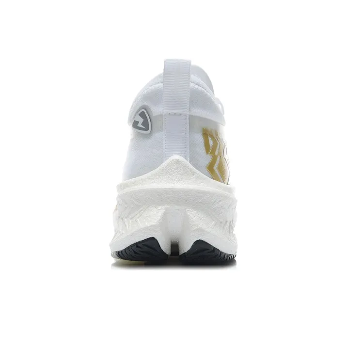 LiNing Feidian Discovery Slip-Resistant Cushioning Wear-Resistant Low-Top Running Shoes White-3