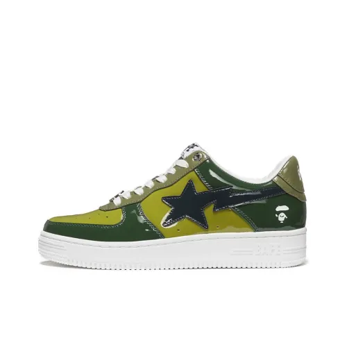 BAPE A BATHING APE Bape Sta Low Color Camo Combo Green