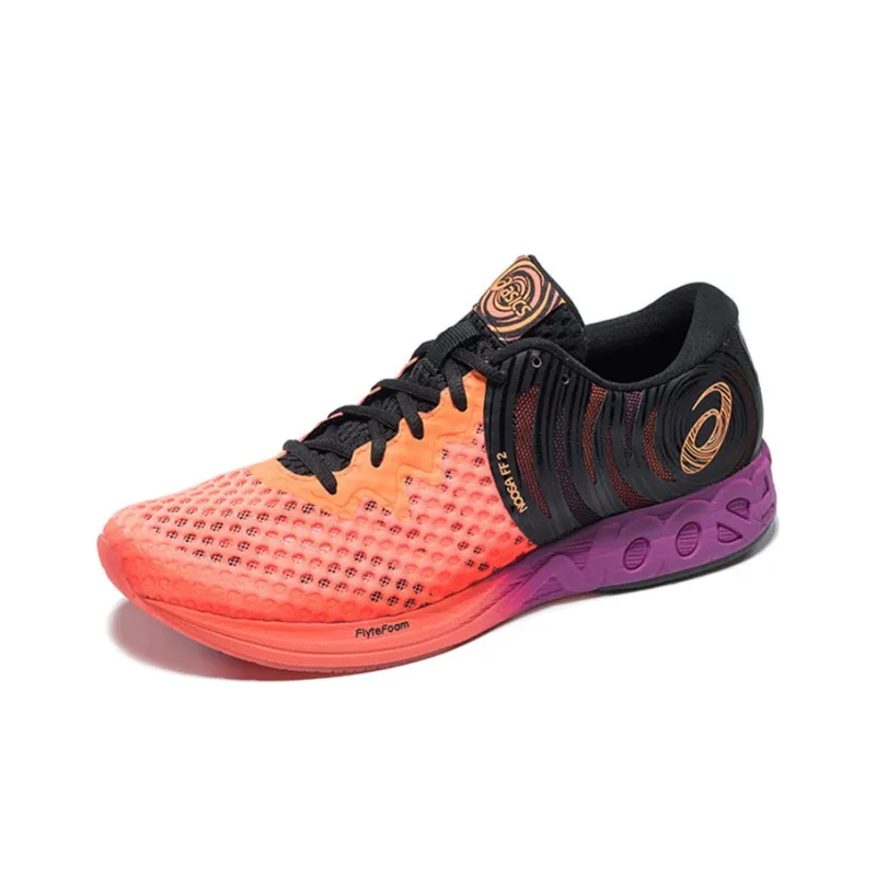 Asics Noosa FF 2 Low-Top Running Shoes Women's Orange Black-1