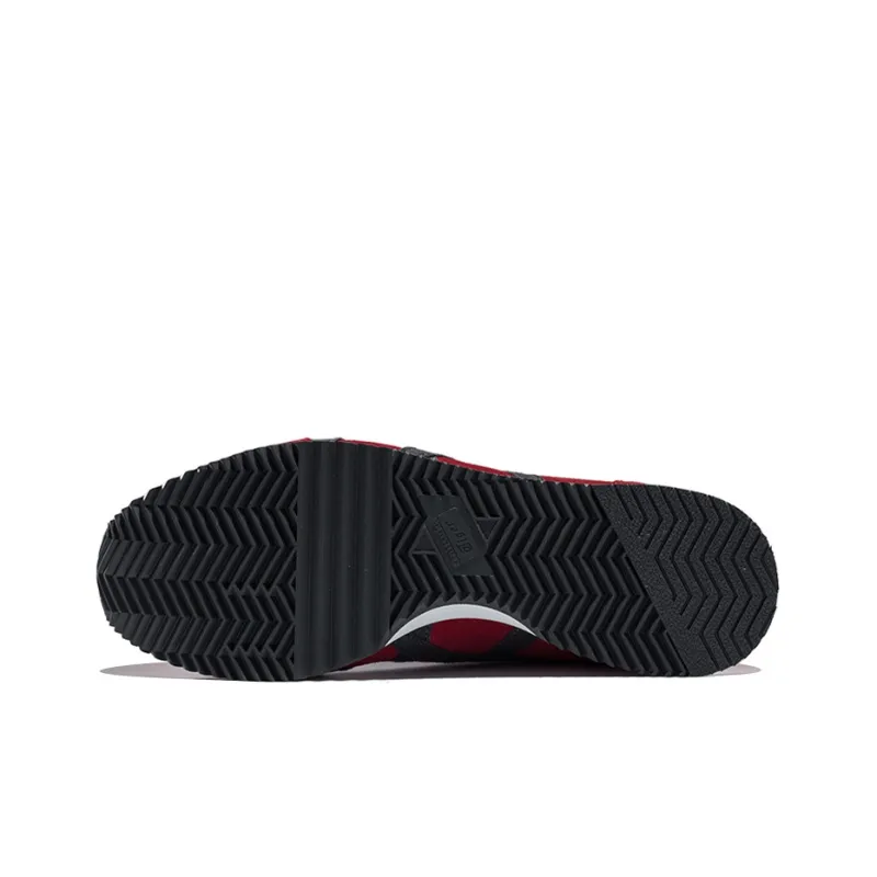 Onitsuka Tiger Dualio Cushioning Anti-Slip And Wear-Resistant Low-Top Casual Shoes Unisex Red Black-3