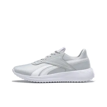 Reebok Lite 3 Wear-resistant Non-slip And Breathable Low-Top Running Shoes Men's Gray White