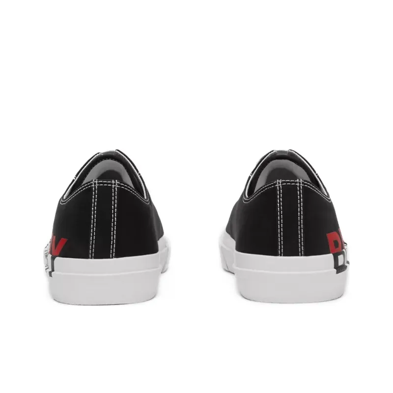 Burberry Logo Print Cotton Black Red White-4