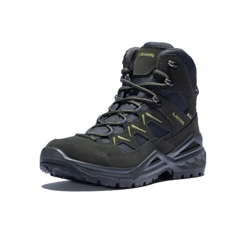 Lowa Hiking / Trekking Shoes Unisex High Top Smoke Gray-2