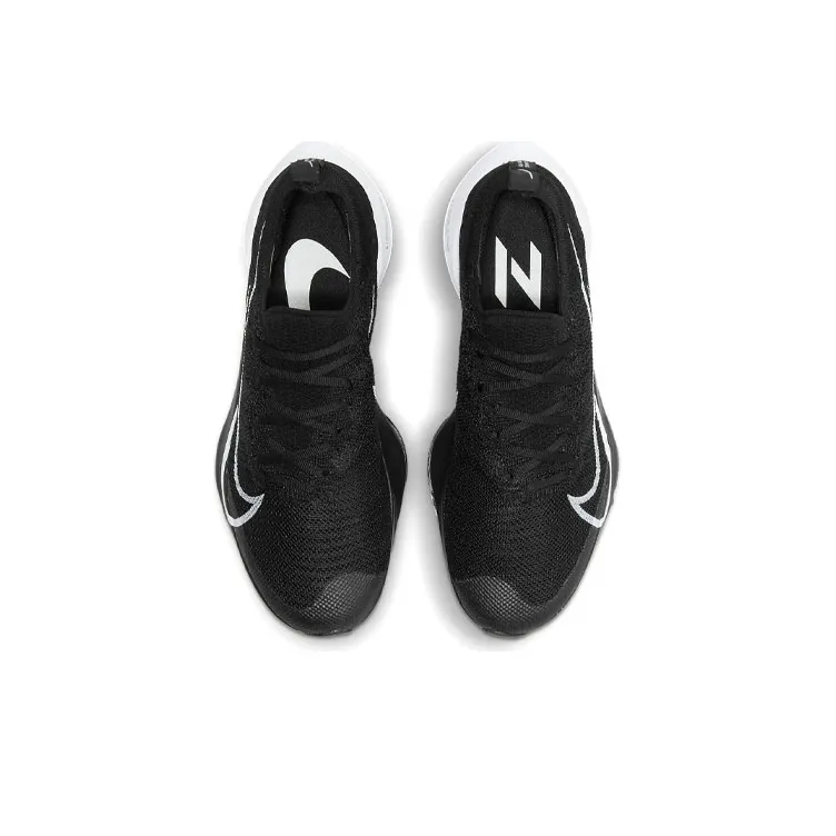 Nike Air Zoom Tempo Next% Flyknit Black White Women's-3